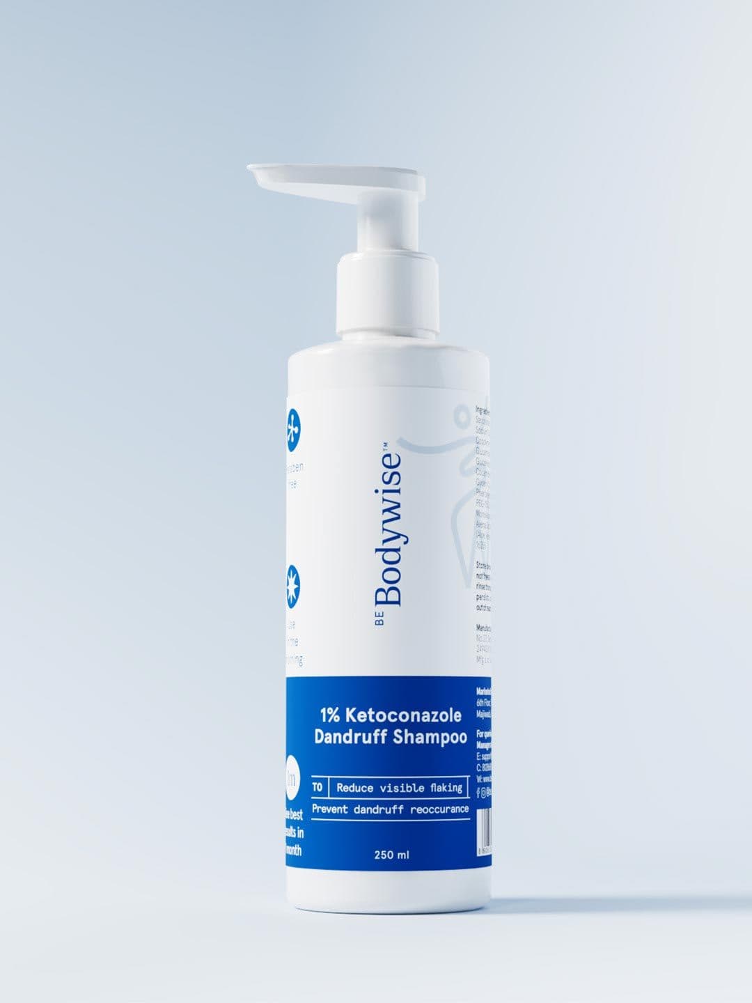 Be Bodywise 1% Ketokonazole Dandruff Shampoo - 250ml