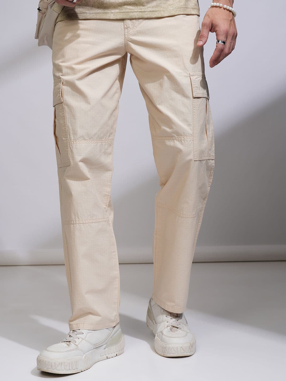 HIGHLANDER Men Ribstop Dobby Cargo Pant