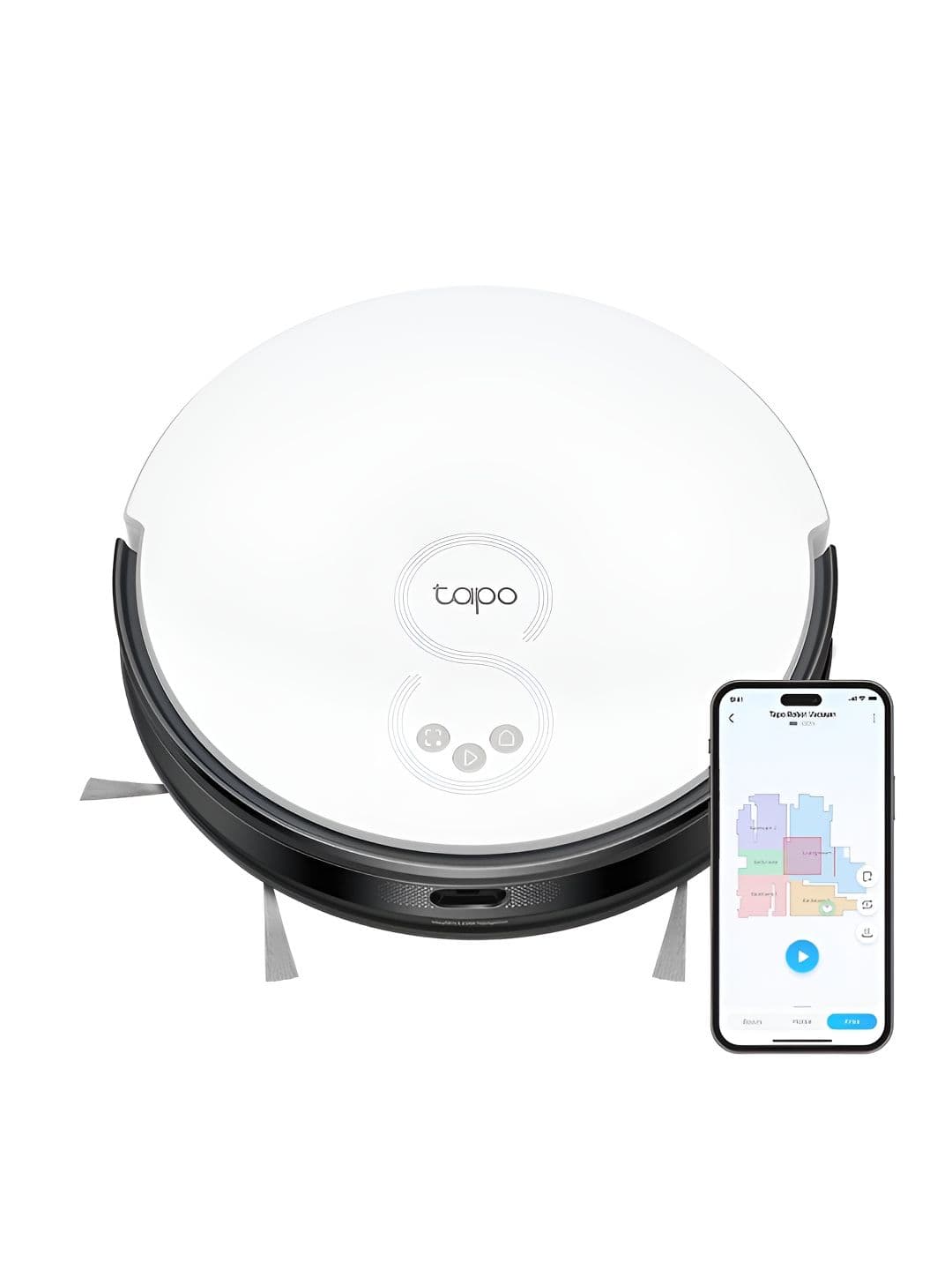 TP-Link Tapo RV20 Robot Vacuum and Mop with LiDAR Navigation Alexa Support