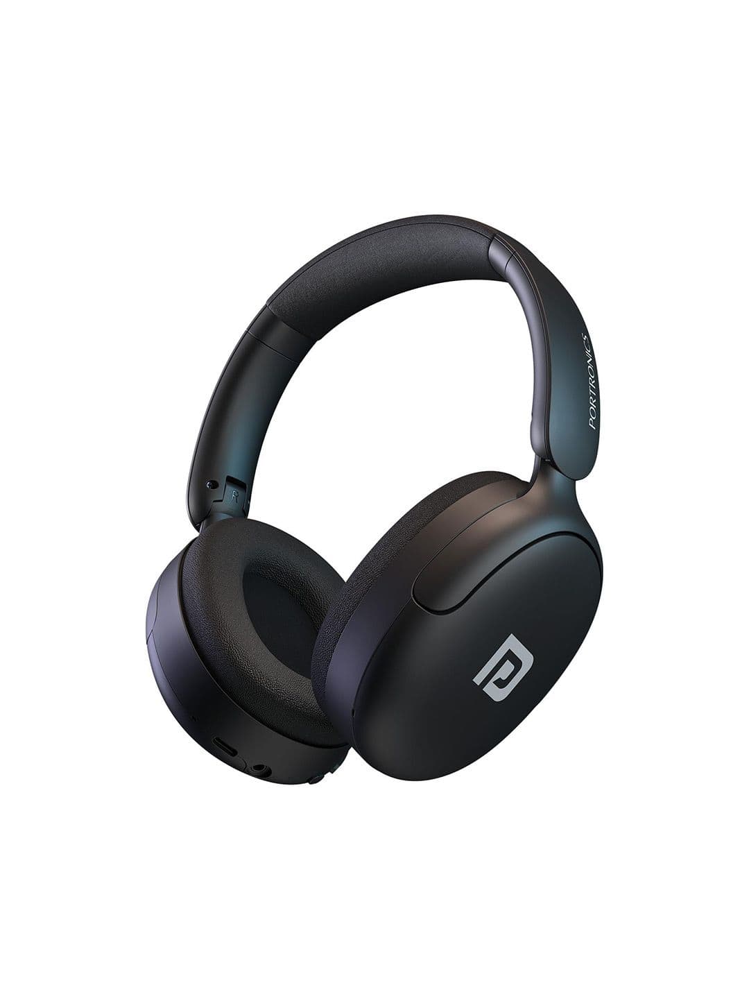 Portronics Muffs M5 Over Ear ANC Bluetooth Headphone with Upto 50 Hours Playtime, Quad Mic