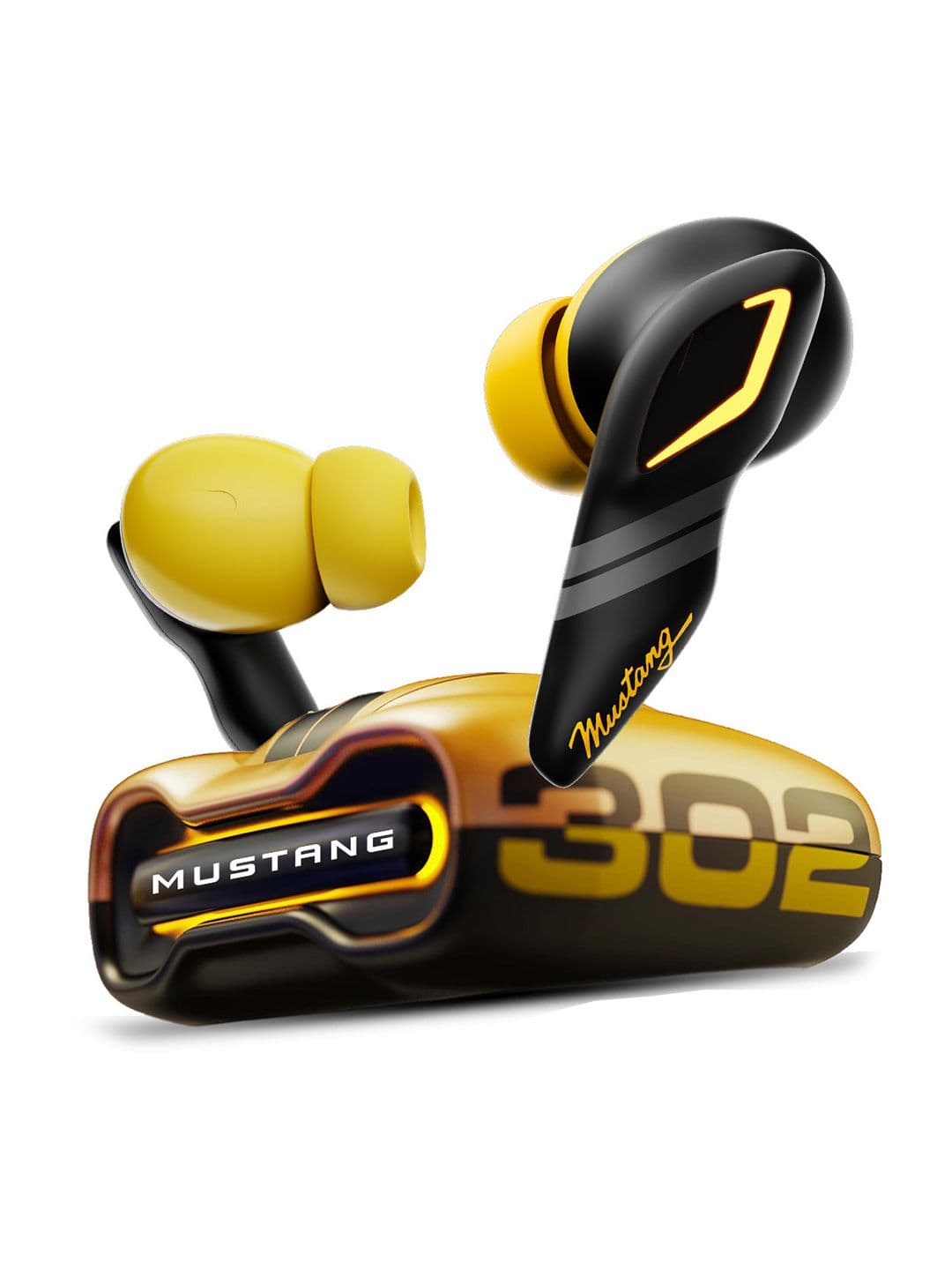 GOBOULT Previously Boult Mustang Torq with 60 Hrs Battery, App Support, 4 Mic ENC, Dynamic LEDs