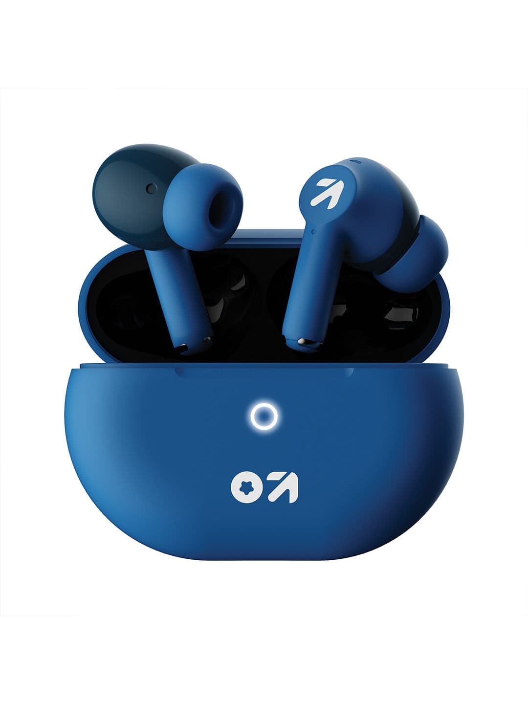 BOULT AUDIO Blue AirBass W40 Earbuds with Quad Mic ENC & 48 Hrs Battery Life