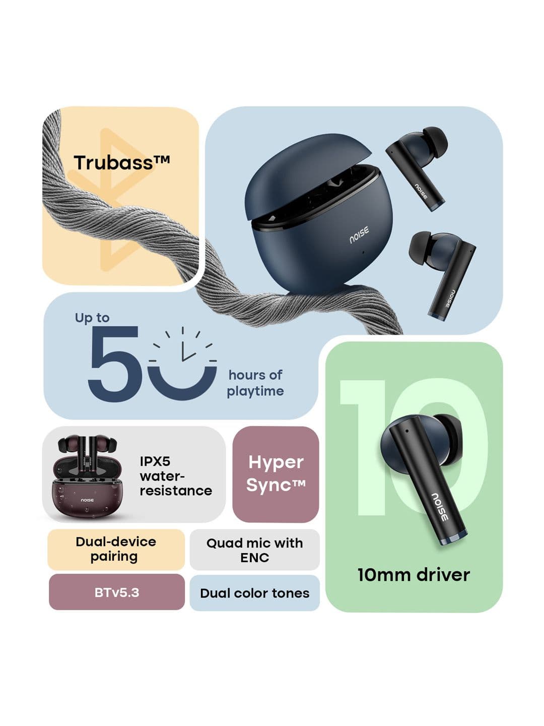 Noise Buds NEO Truly Wireless In Ear Earbuds