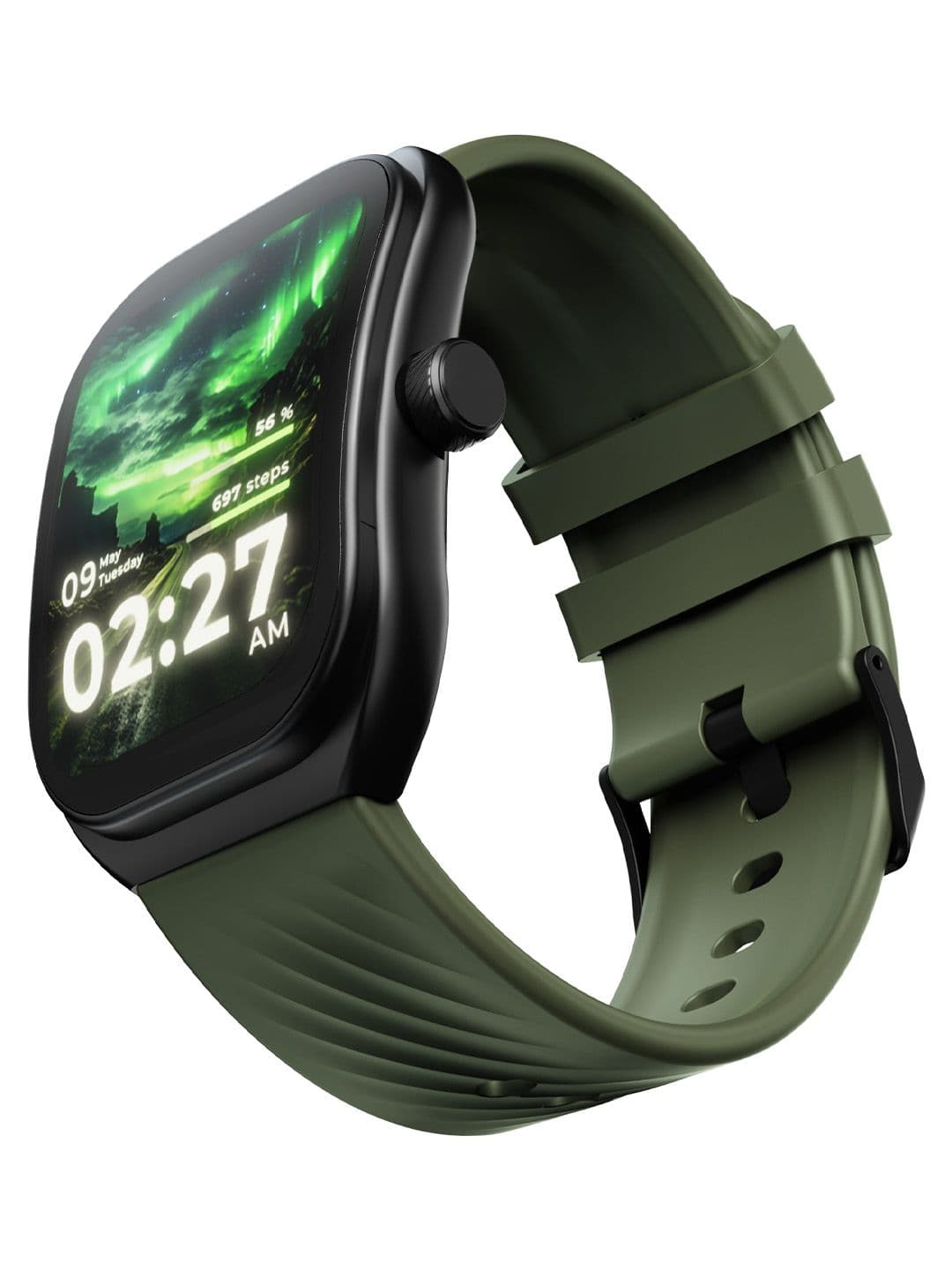 GOBOULT Previously Boult Trail 2.01" 3D Curved Display, Working Crown, Health Track Smartwatch