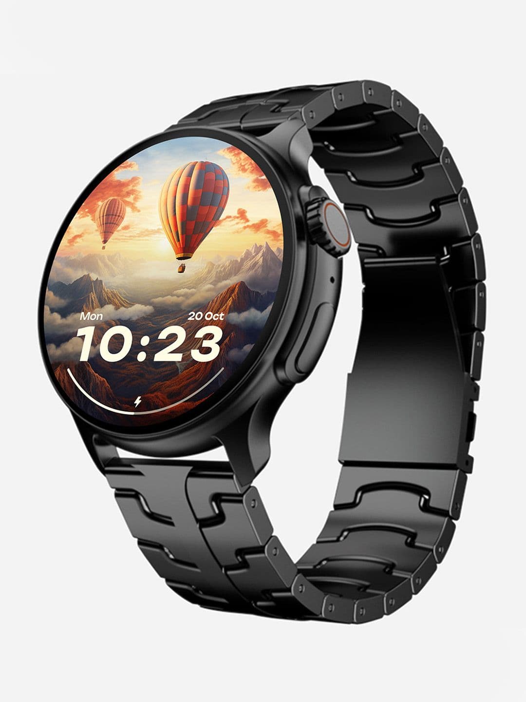 (Formerly Boult) Crown R Pro 2 1.43''HD AMOLED, BT Calling, Zinc Alloy Frame Smartwatch