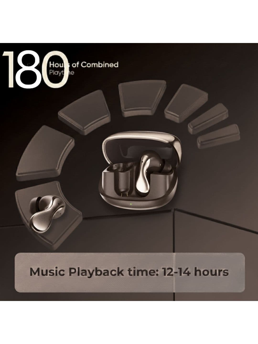 inear 2026 Launch Juke Buds Pro3 TWS Wireless Earbuds with 10mm Drivers- 60H Playback