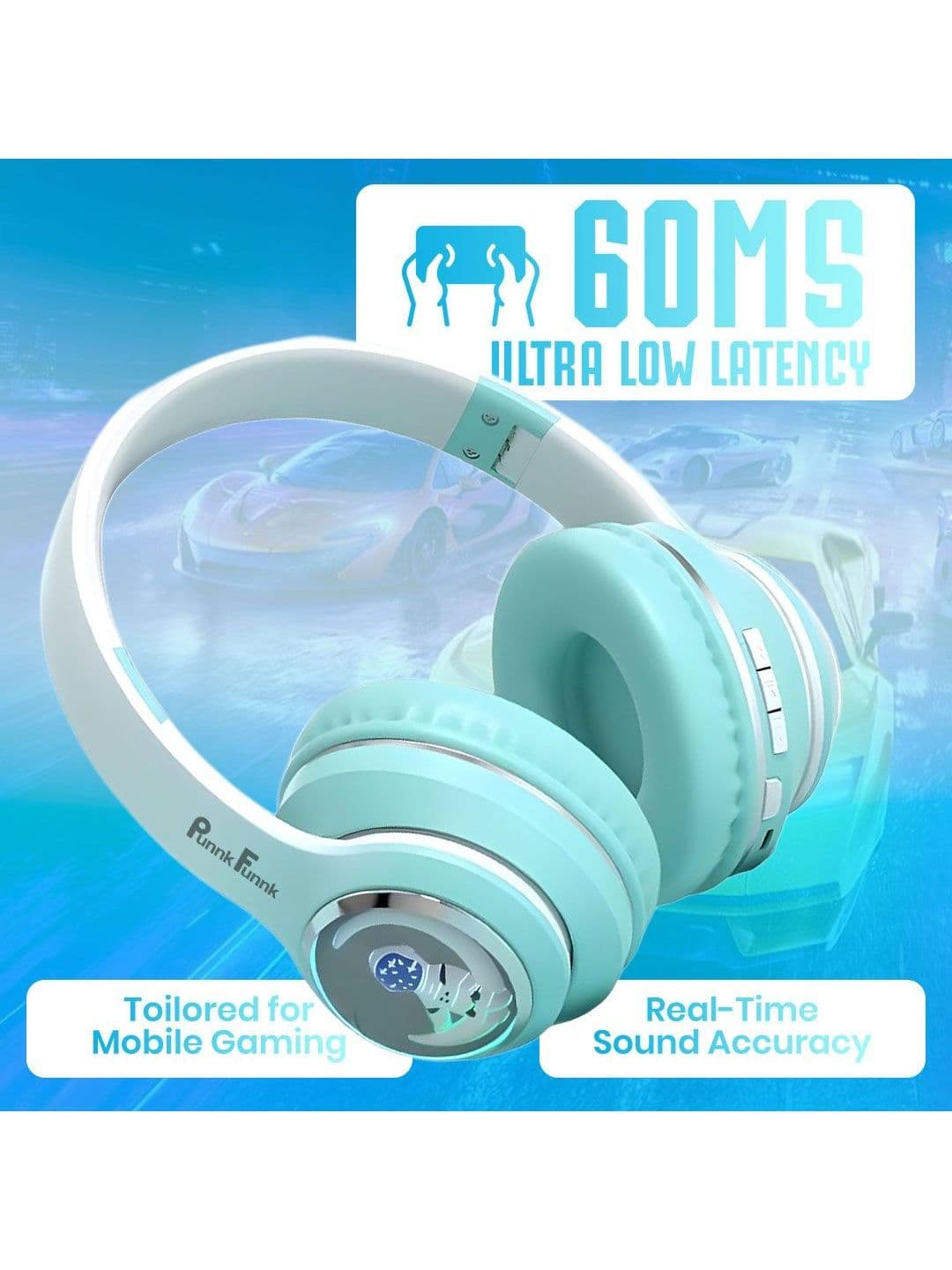 PunnkFunnk Astro Junior Wireless Bluetooth Headphones