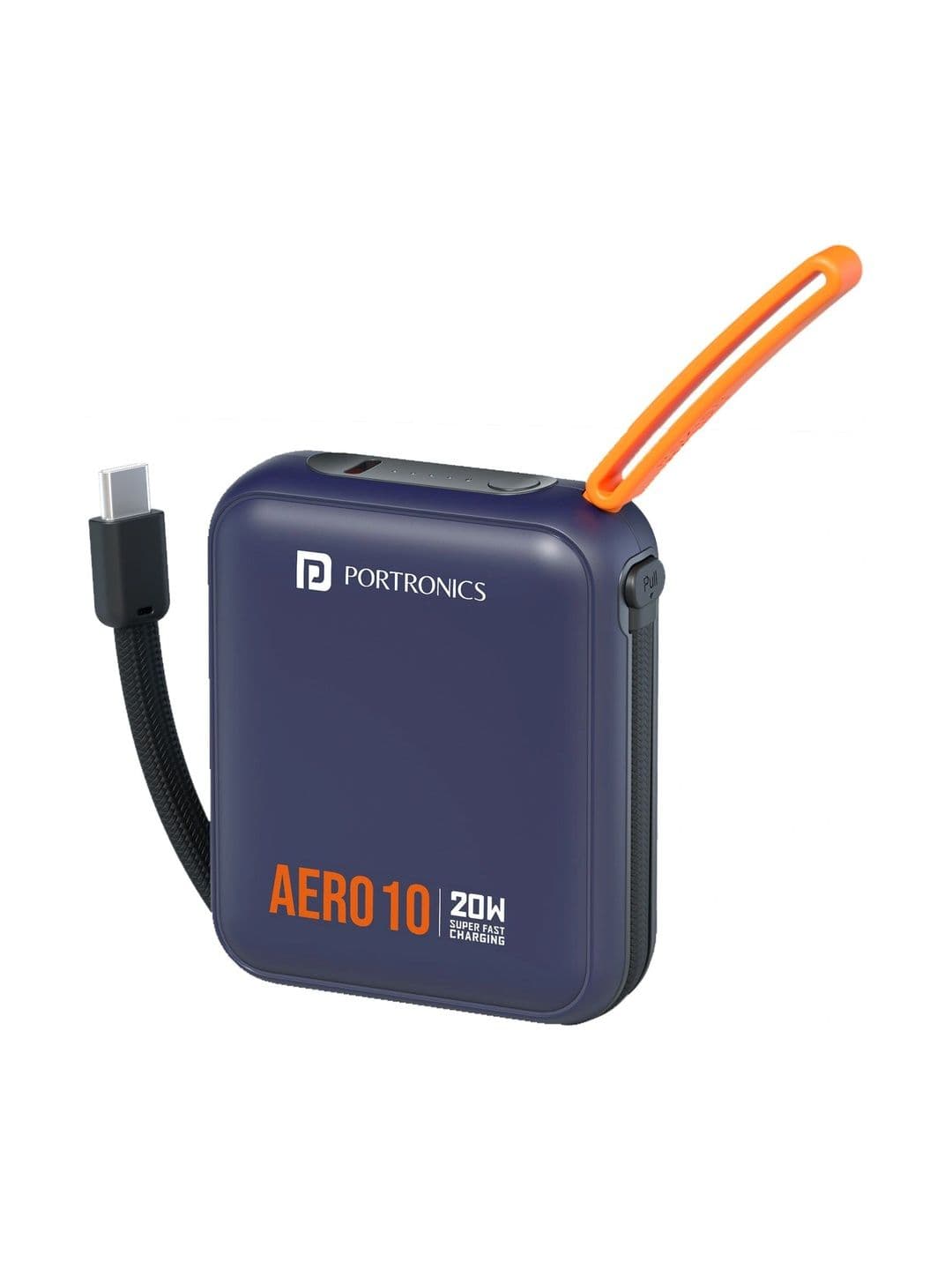 Portronics Aero 10 - 10000mAH Power Bank With 20W Output