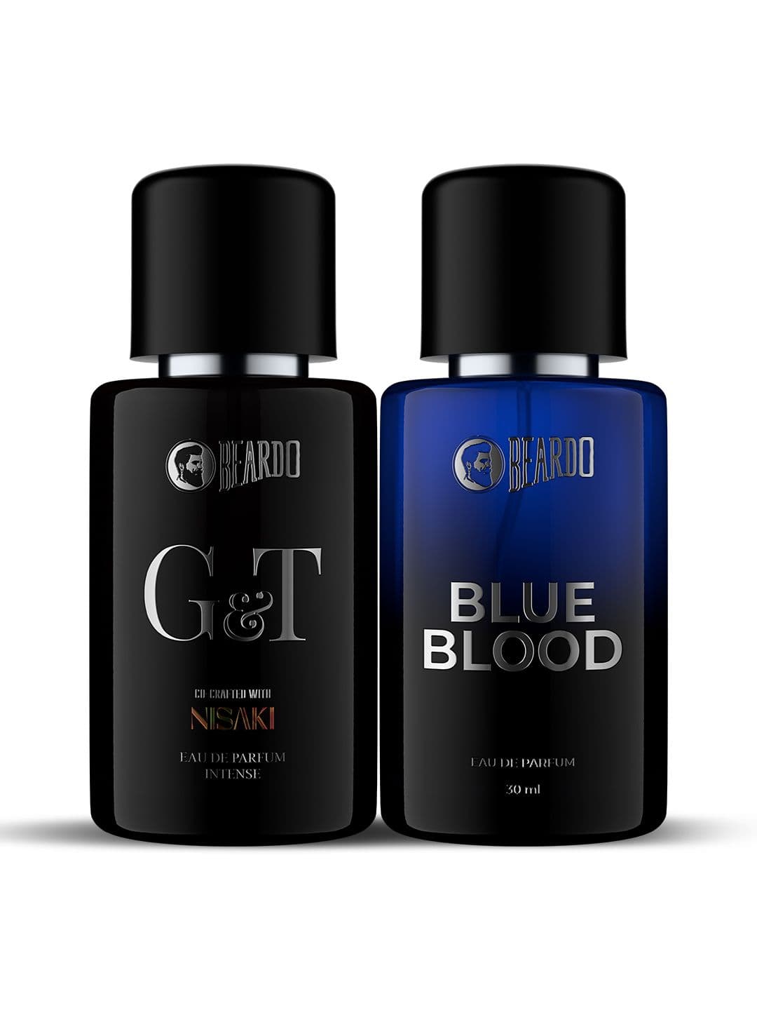 BEARDO Men Set Of 2 Blue Blood & G & T Long Lasting Eau De Parfum - 30 ml Each