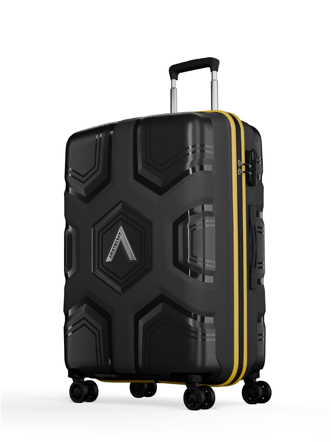 Aristocrat Rock 66 360 Medium Trolley Suitcase - Volume 61 litres