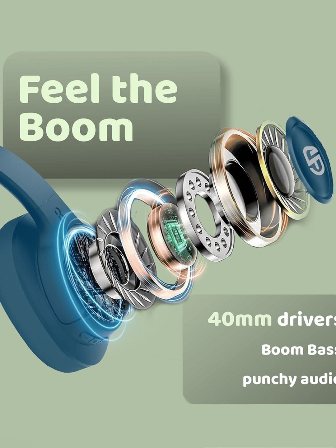 SnapUp Snaphead Vibe Over The Head Headphone