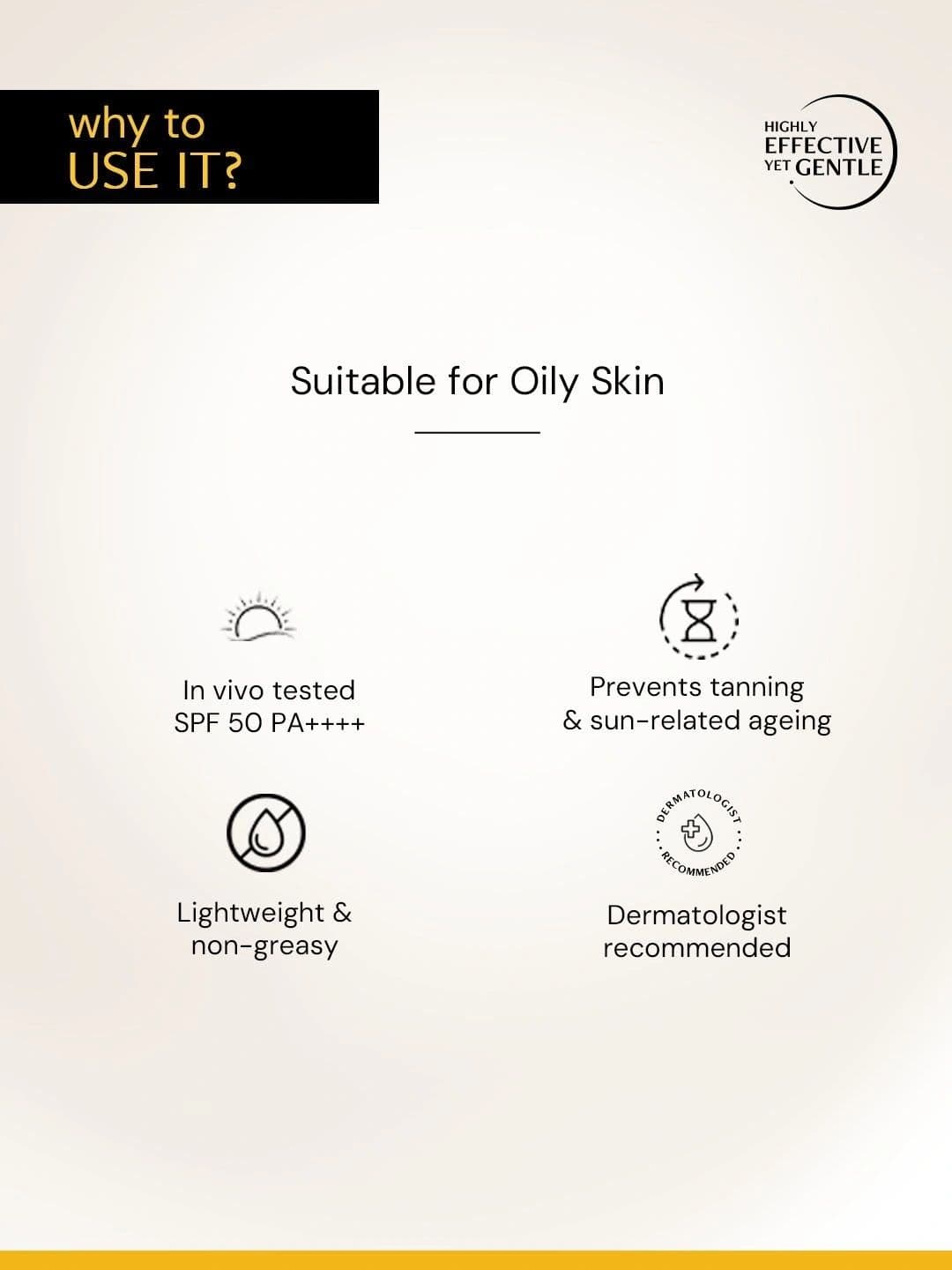 deconstruct Gel Sunscreen With SPF 55+ PA+++ for Oily Skin - 80g