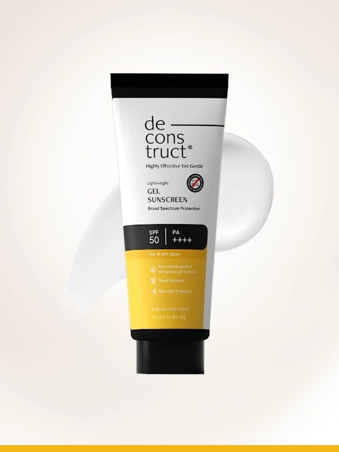 deconstruct Gel Sunscreen With SPF 55+ PA+++ for Oily Skin - 80g