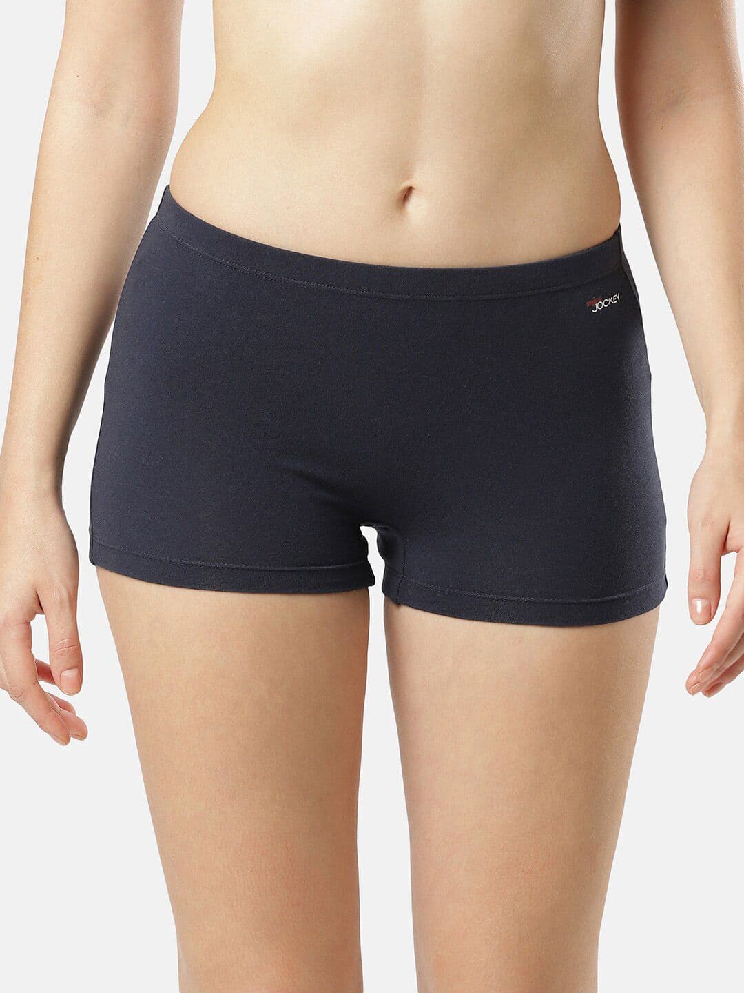 Jockey Women Cotton Mid-Rise Boy Shorts Brief