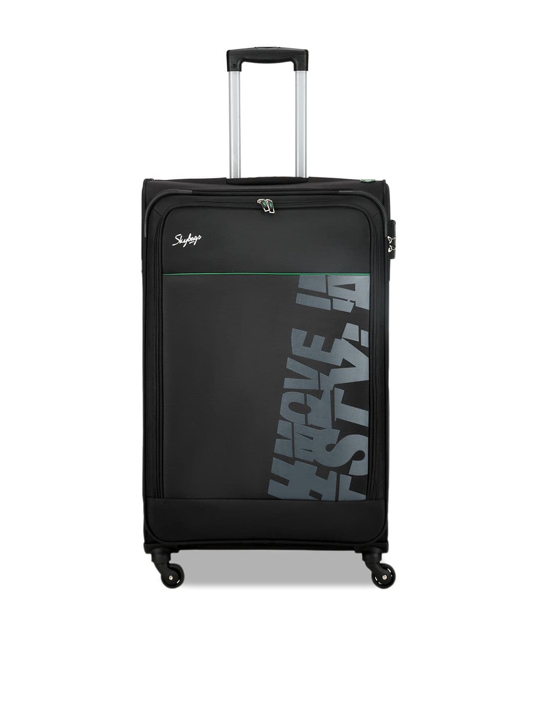 Skybags Printed Soft-Sided Large Trolley Suitcase