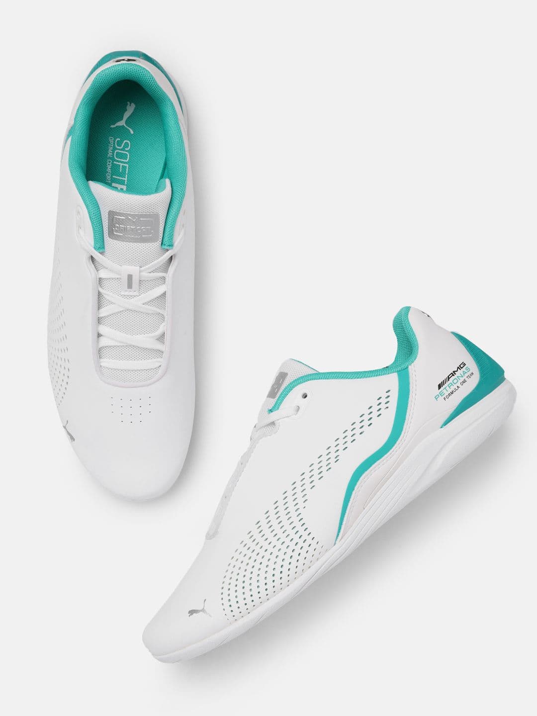 PUMA Motorsport Unisex Mercedes AMG Petronas F1 Drift Cat Decima Perforated Sneakers