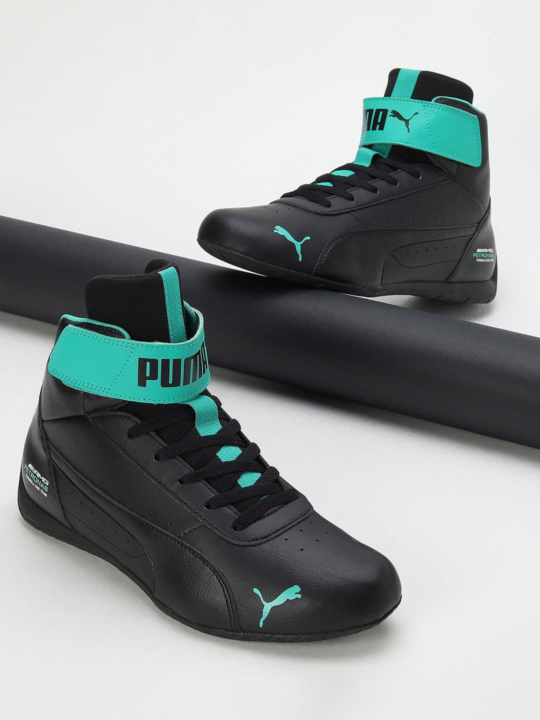 PUMA Motorsport Men Mercedes AMG Petronas Neo Cat Mid Sneakers