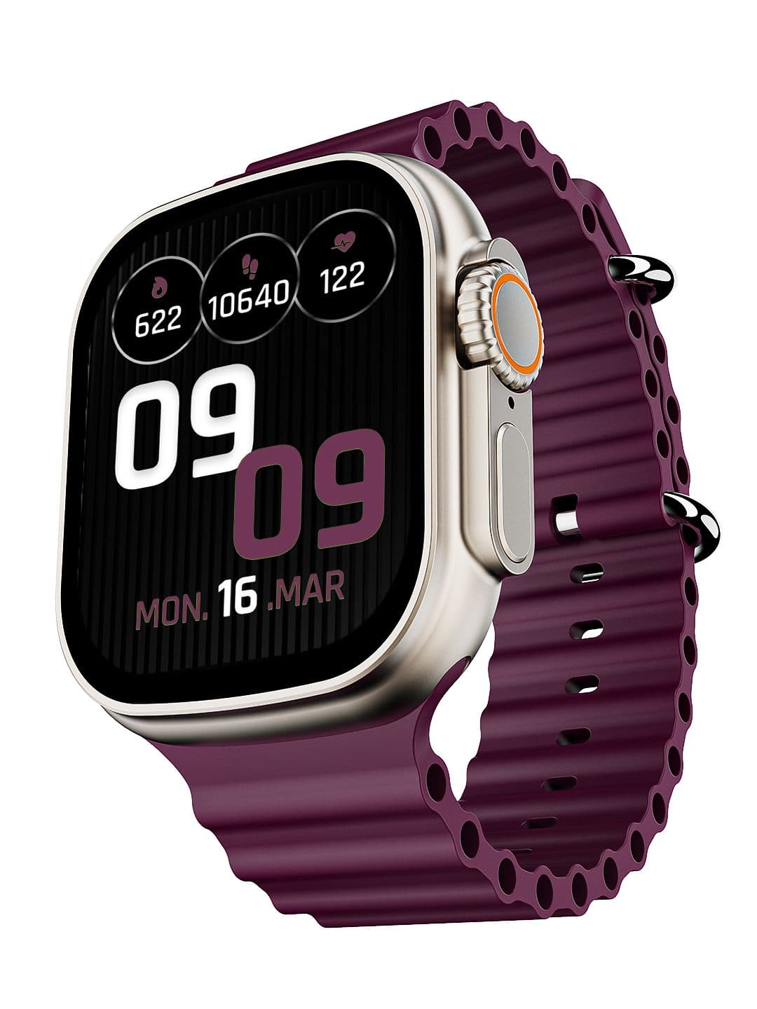 boAt Unisex Wave Genesis 1.96\" HD Display 500 Nits Smartwatch With Bluetooth Calling