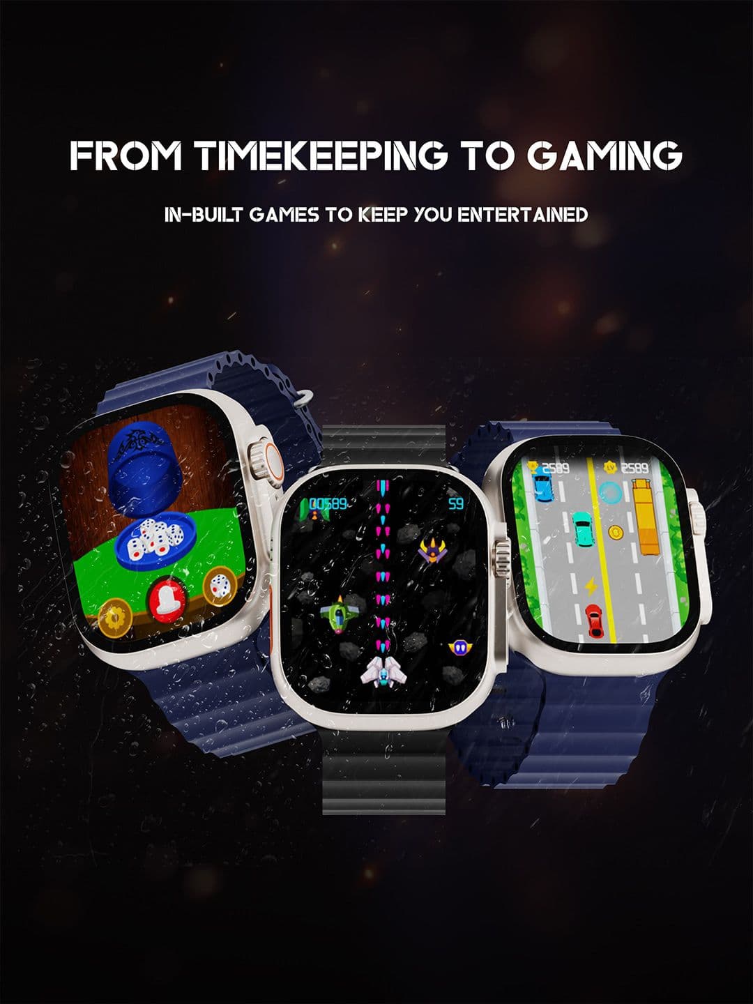 HAMMER Active 2.0 1.95" Display Bluetooth Calling Smart Watch with 600 NITS Brightness