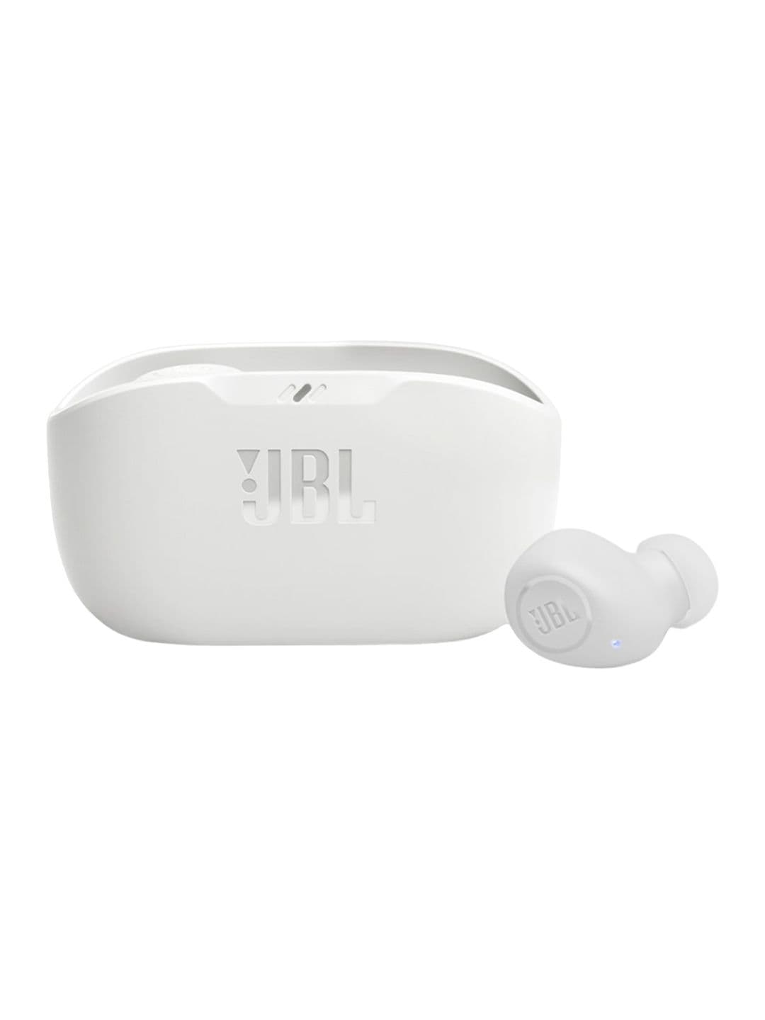 JBL White Wave Beam In Ear TWS 32Hr Playtime IP54 Smart Ambient & TalkThru Mode