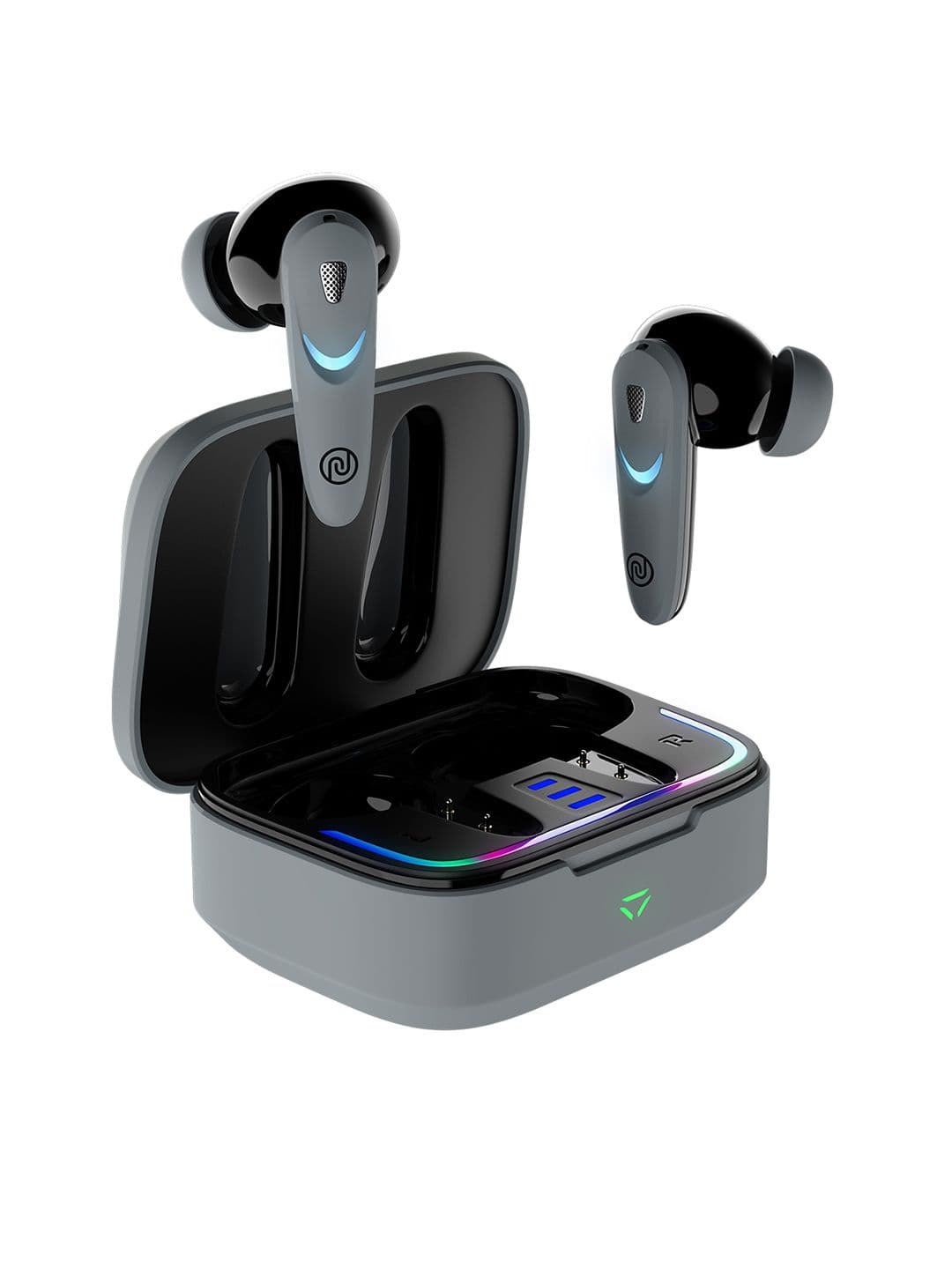 NOISE Combat X Truly Wireless Gaming Earbuds with 60H Playtime & Spatial Audio & Quad Mic