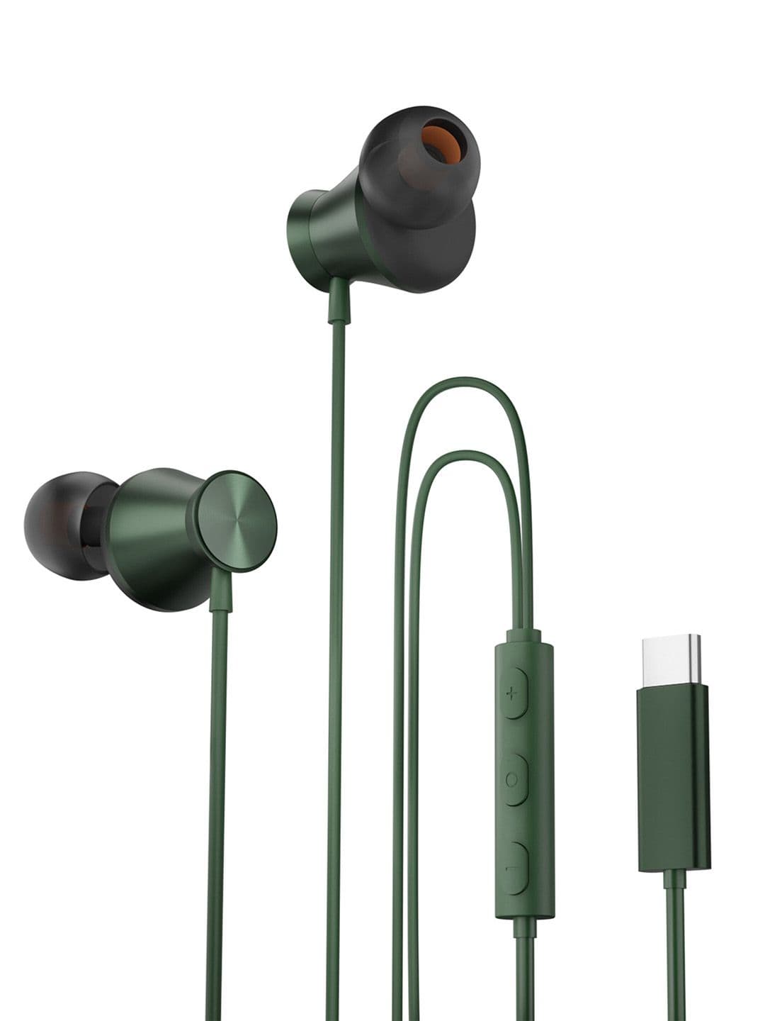 HAMMER Nova in Ear Type-C Wired Earphones With Mic & Powerful Bass
