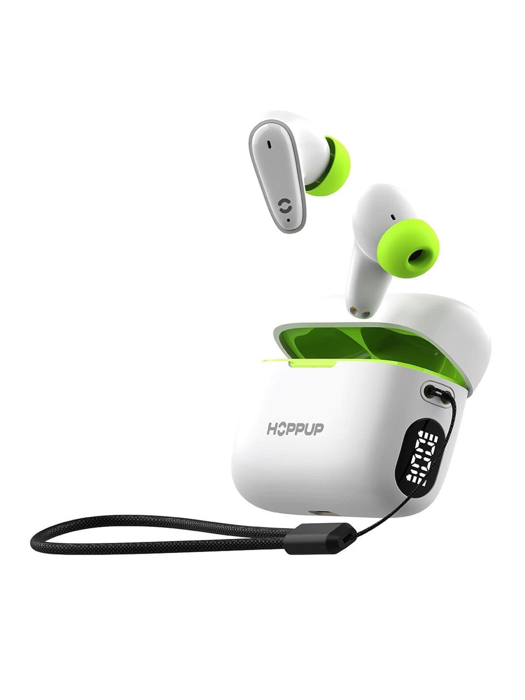 HOPPUP AirDoze D505 Bluetooth 5.3 Digital Display Wireless Earbuds