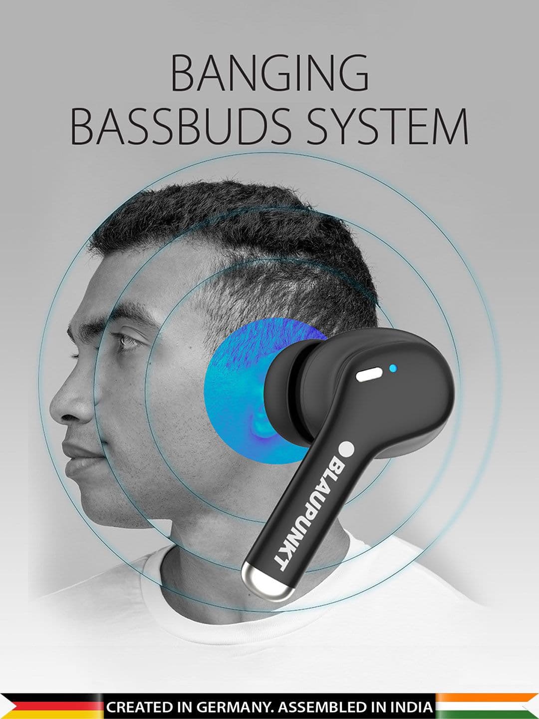 BLAUPUNKT Btw100 Xtreme Truly Wireless Bluetooth Earbuds