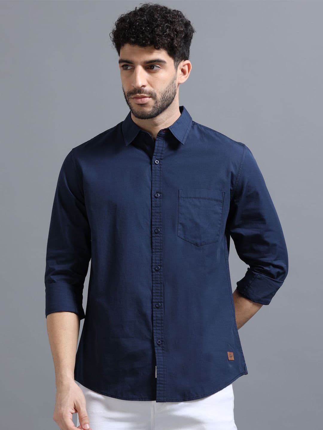 The Roadster Lifestyle Co Pure Cotton Full Sleeve Shirts