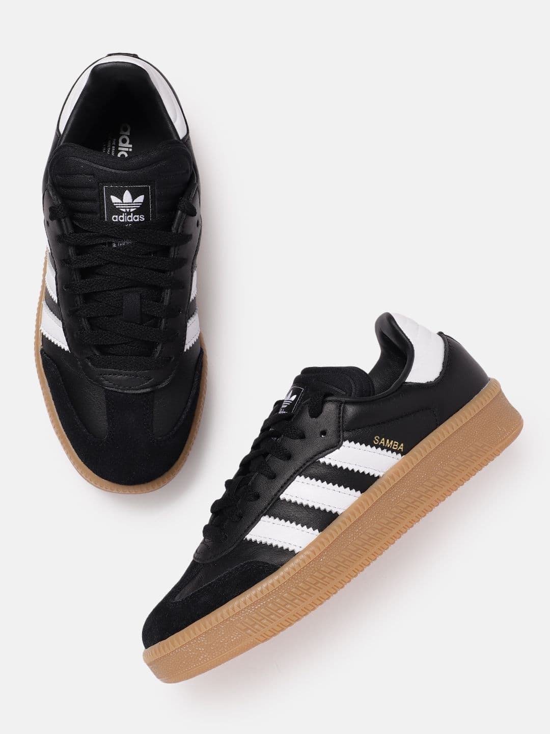ADIDAS Originals Unisex Samba XLG Leather Sneakers