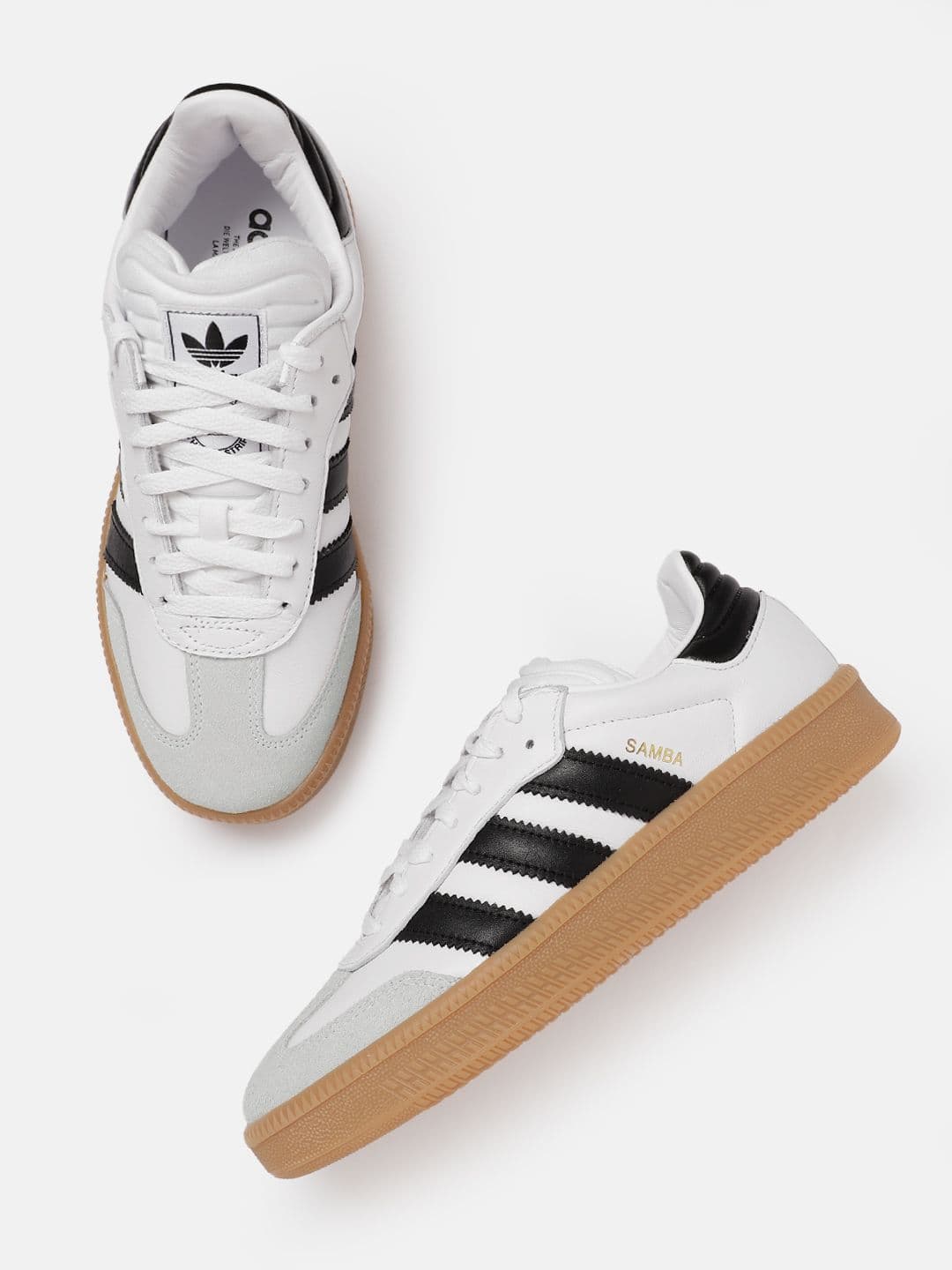ADIDAS Originals Unisex Leather Samba XLG Skateboarding Shoes