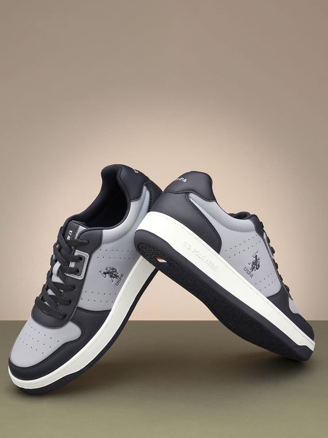 U.S. Polo Assn. Men OAKLEY 2.0 PU Round Toe Sneakers