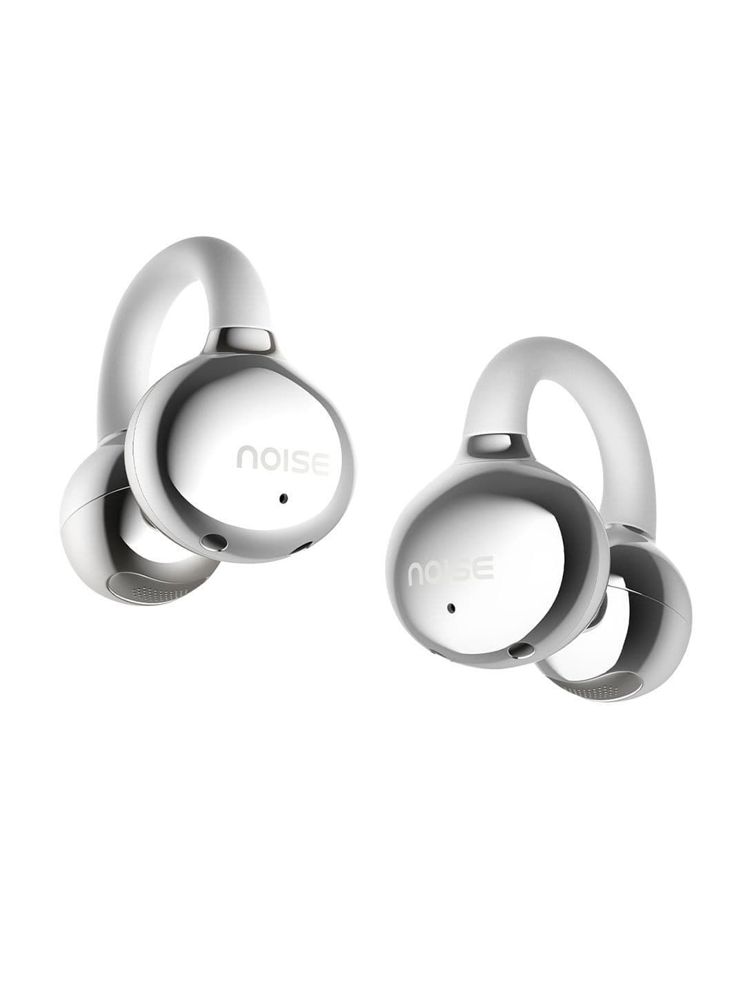 NOISE Air Clips OWS Earbuds with Chrome Finish, AirWave Technology & Up-to 40H Playtime