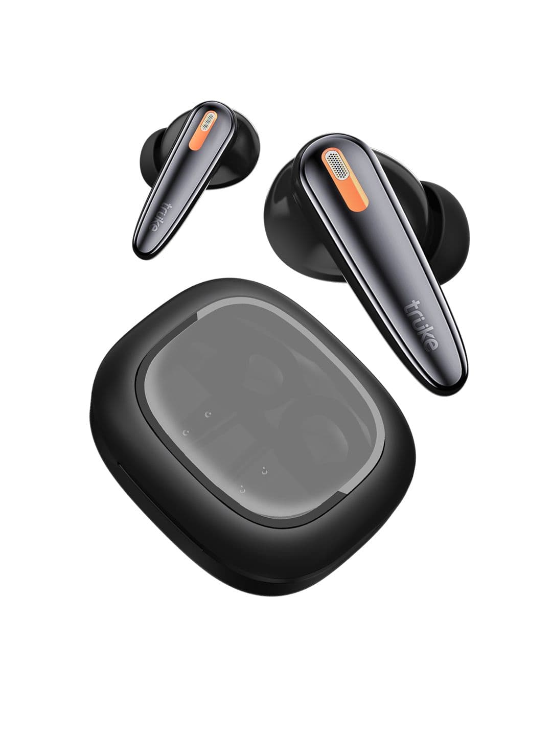 truke Crystal Bass with 13mm Drivers And 4-Mic ENC Earbuds