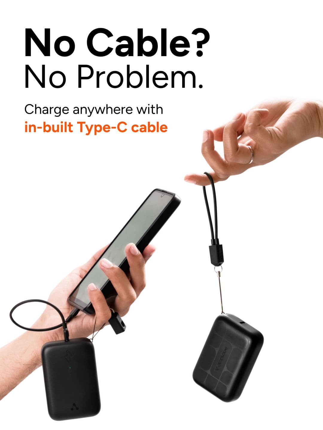 Ambrane Powermini 10 Compact 10000mAh 22.5W Fast Charging Powerbank - Black
