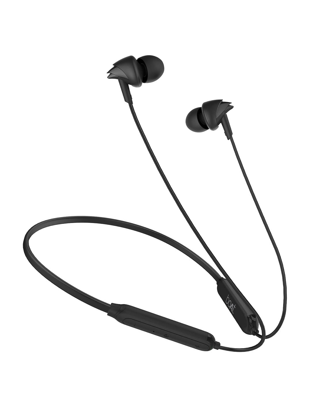 boAt 100 Wireless Neckband with Super Extra Bass BT V5.0 IPX4 & Up to 8H Playback