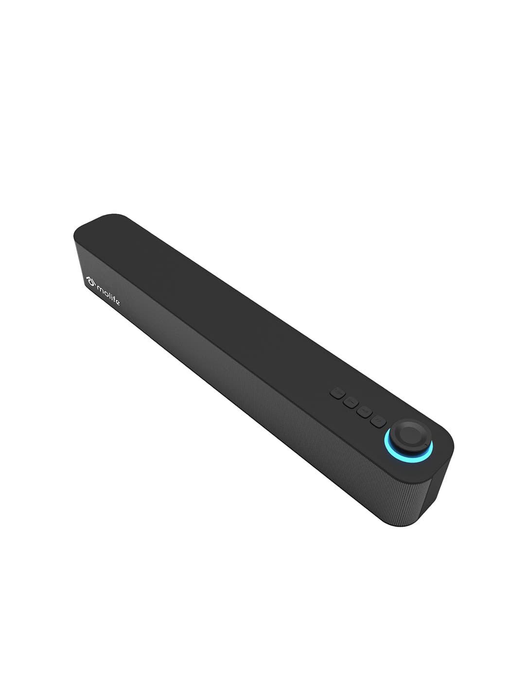 molife Unisex Black Amplify 100 Powerful Wireless Soundbar With In-Built Subwoofers