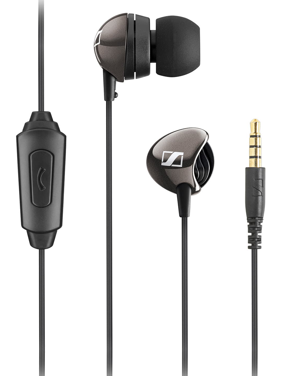 Sennheiser Grey & Black CX 275 s Earbuds with Mic