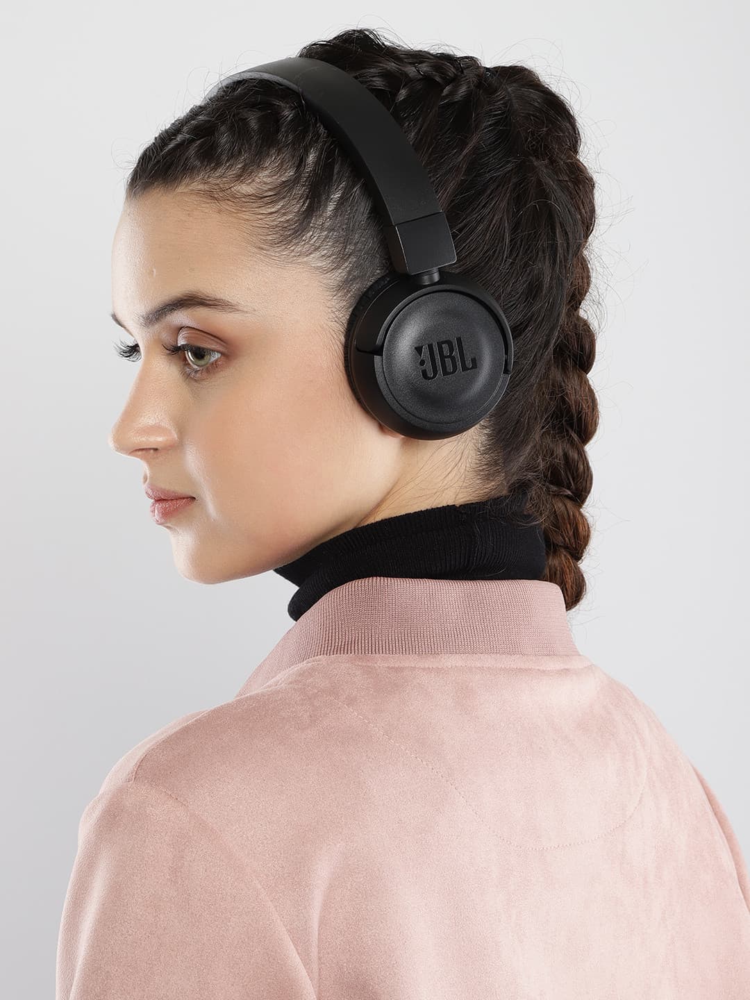 JBL Black Wireless Bluetooth Headphones T450BT