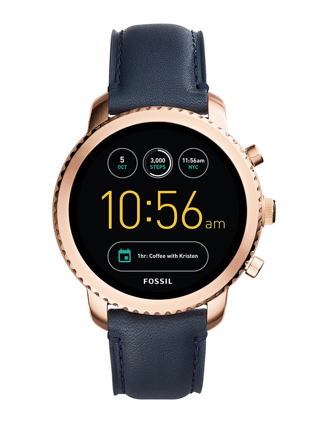 Buy Fossil Men Blue Q EXPLORIS Gen 3 Smart Watch FTW4002 - Smart Watches for Men 2181835 | Myntra