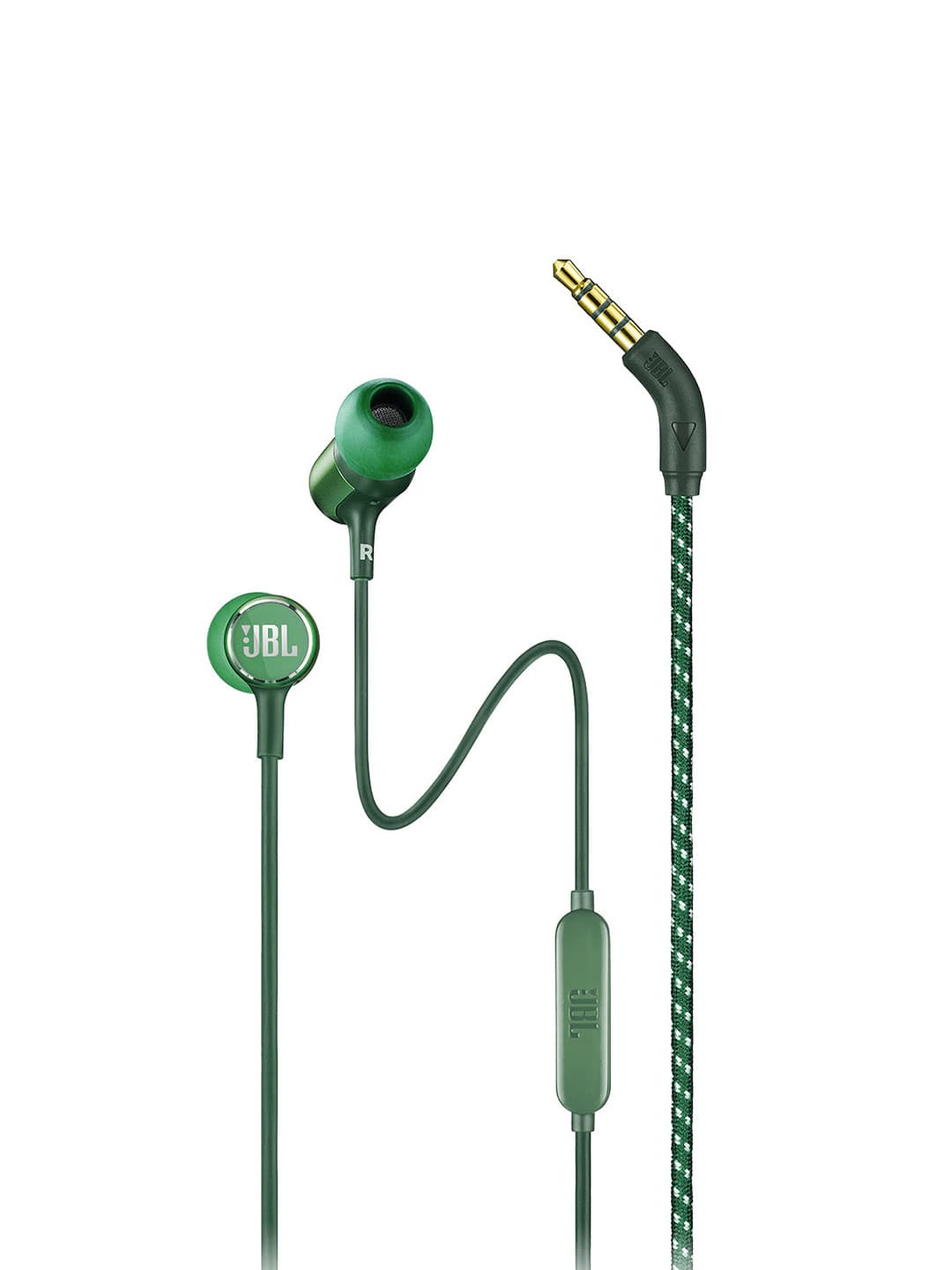 JBL Unisex Green Live 100 Earphones - Headphones for Unisex 7224123 | Myntra