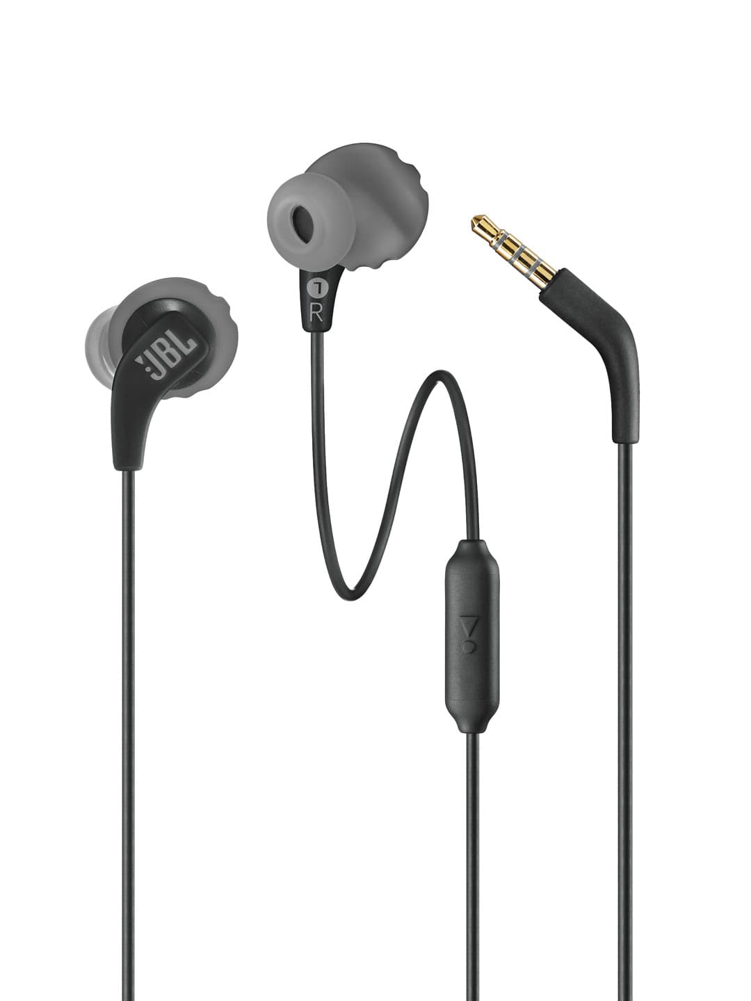 JBL Unisex Black Endurance RUN Sports Headphones