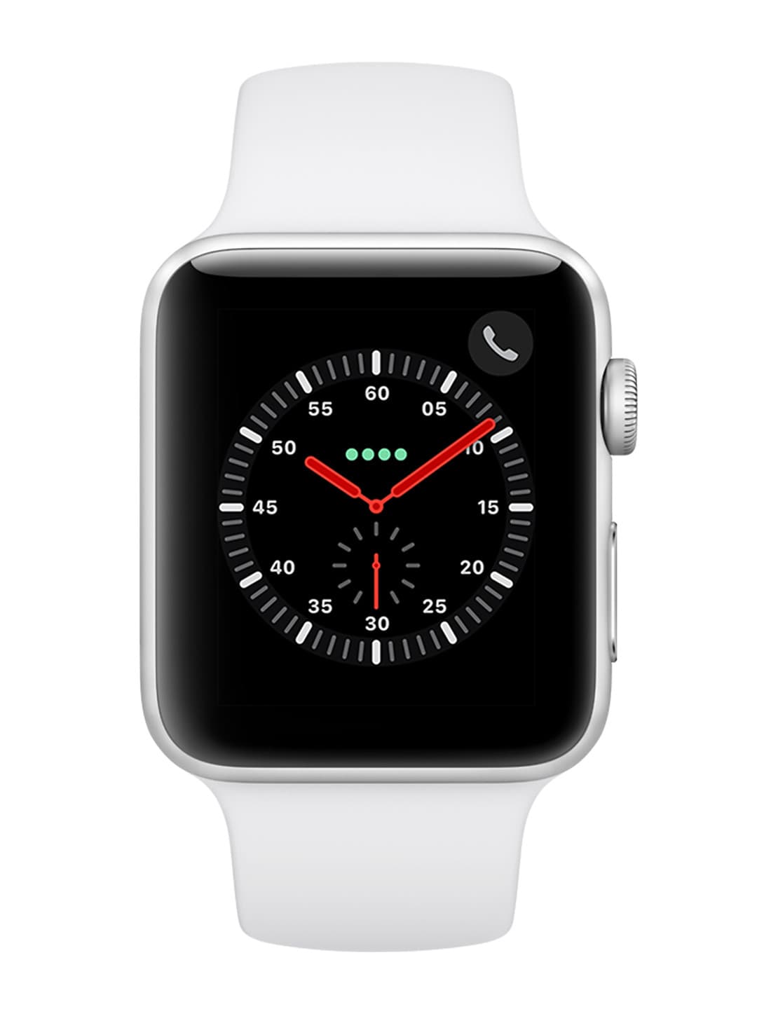 Buy Apple Unisex Silver Series 3 Smart Watch MTH12HN/A - Smart Watches for Unisex 9803245 | Myntra