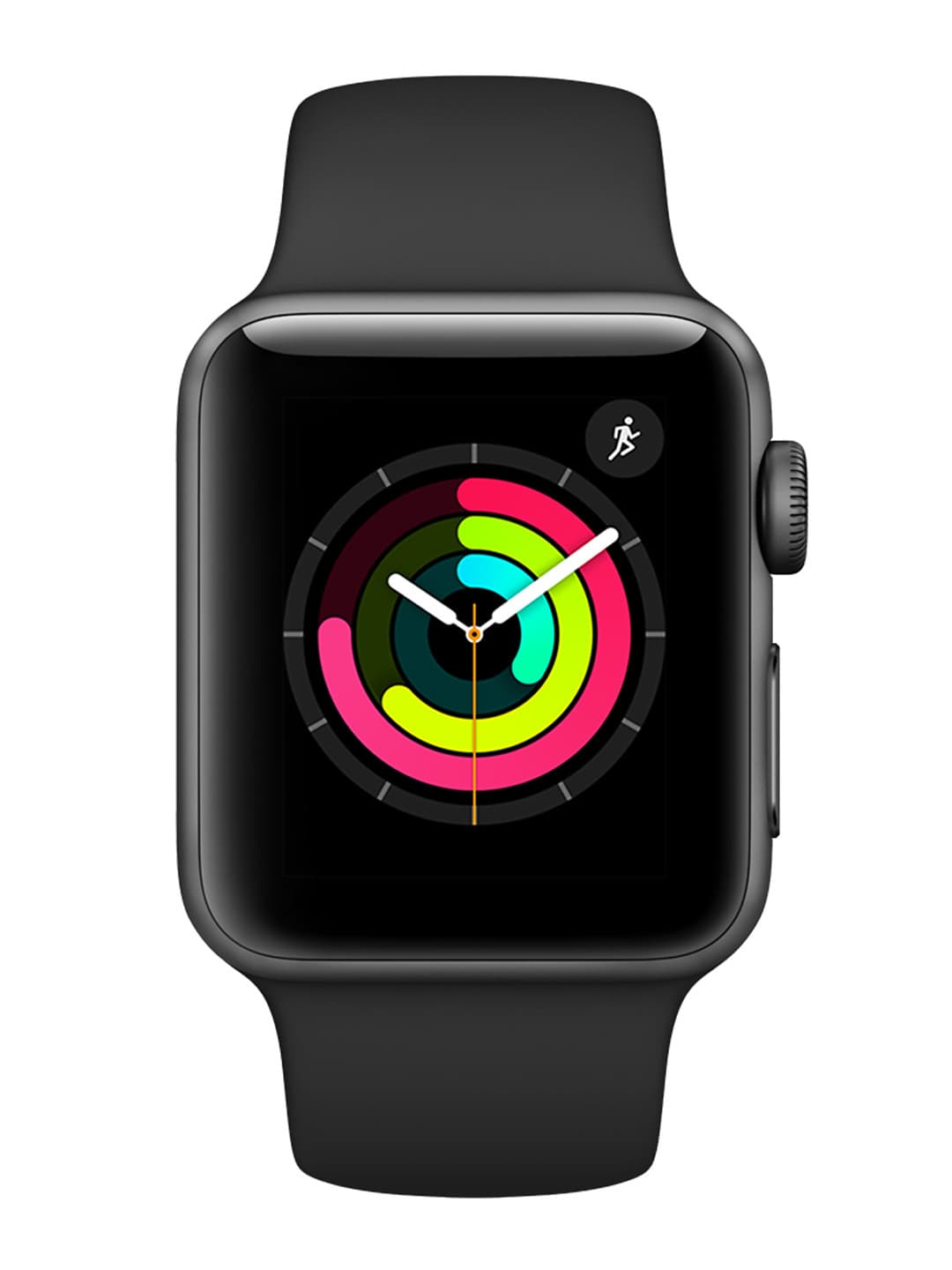 Apple Unisex Black Series 3 GPS Smart Watch MTF02HN