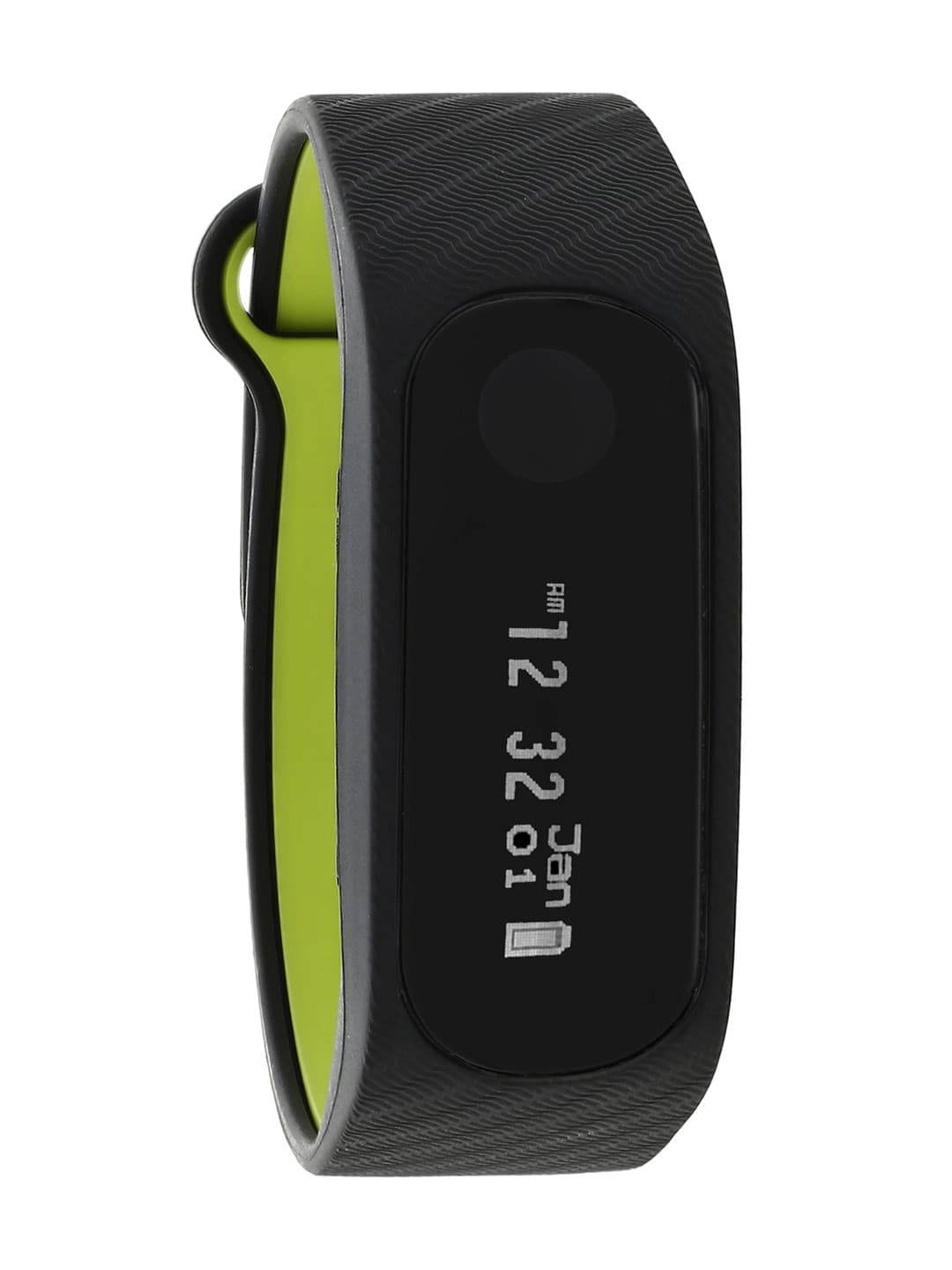 Fastrack Unisex Black & Green Reflex 2.0 Smart Band