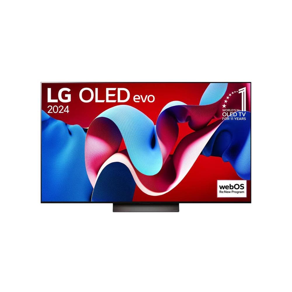 LG 139.7 cm (55 inches) 4K Smart OLED TV, OLED55C4XLA, Black, 5 years OS upgrade