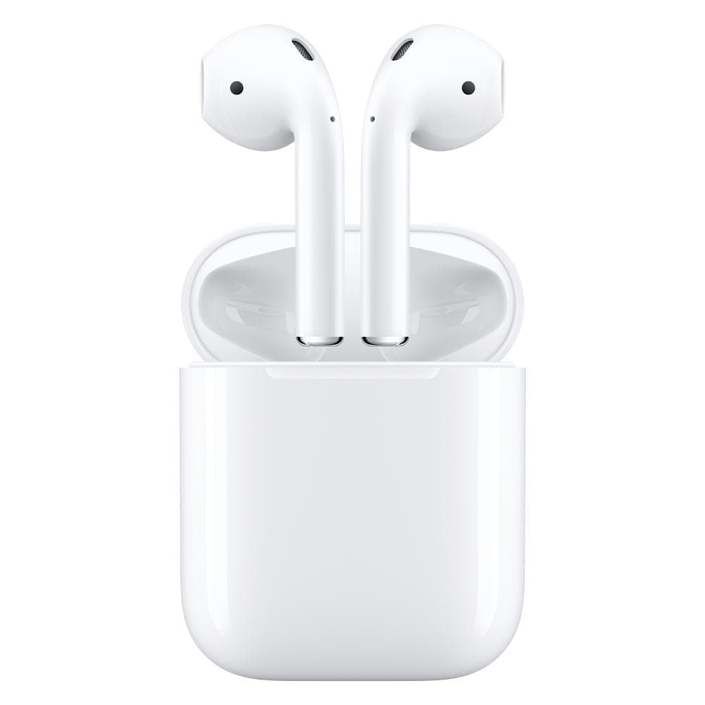 Apple AirPods (2nd Generation) with Charging Case, Hands-free Hey Siri, Upto 24 hrs of playtime, Speech-detecting accelerometer, MV7N2HN/A
