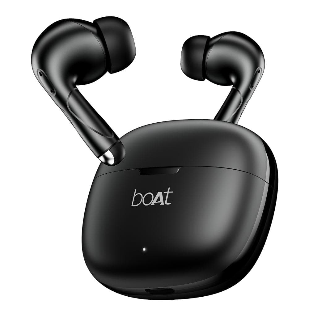boAt Airdopes Pulse, 50 H Battery, ENx Tech, Beast Mode, ASAP Charge, Bluetooth Earbuds, TWS Ear Buds Wireless Earphones with mic (Shadow Black)