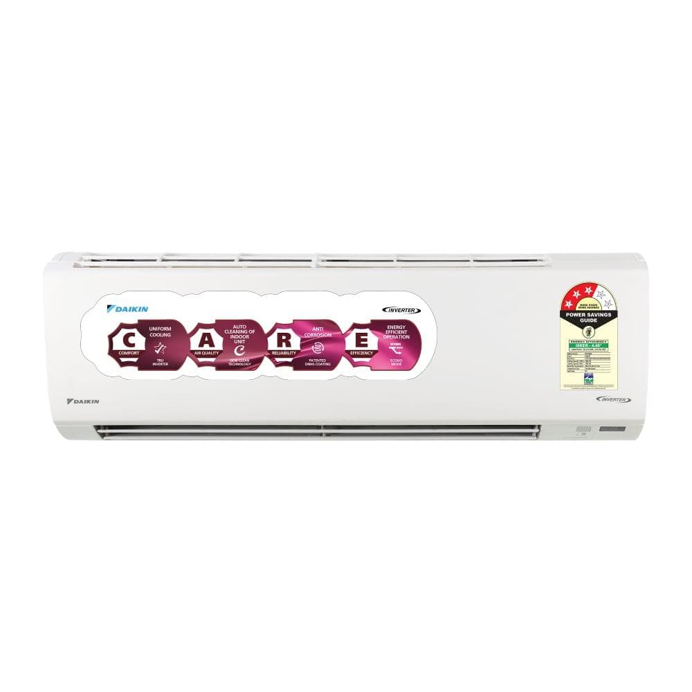 Daikin Premium 1.5 Ton 3 Star Inverter Split AC (Copper Condenser, ATKL50XV, White)