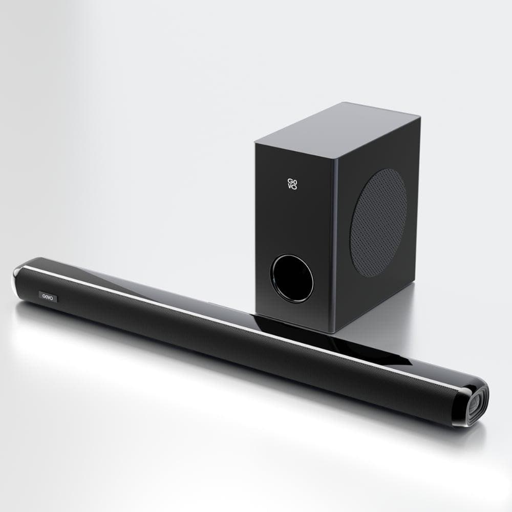 GOVO GoSurround 850 Pro, 200 W Sound bar, 2.1 Channel Home Theatre, 16.51 cm (6.5 inch) subwoofer, HDMI, Opt, AUX, USB and Bluetooth, 3 Equalizer Mode...